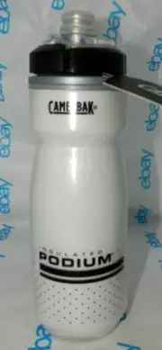 CamelBak Podium Chill Insulated Water Bottle White/Black, 21oz BPA BPS BPF Free