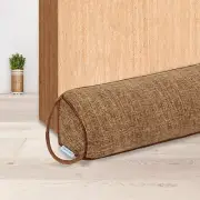 36 Weighted Under Door Draft Stopper -Triangular Door Draft Blocker with Hoo
