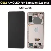 OEM AMOLED Screen For Samsung Galaxy S21 Plus SM-G996 Gold LCD Display Digitizer