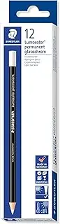Staedtler Lumocolor 108 Permanent Glasochrom Pencils, White