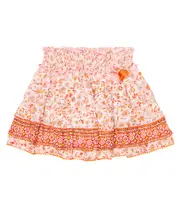 [Poupette St Barth Kids] Poupette St Barth Kids Ariel floral skirt Y 10 multicoloured