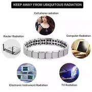 Men Women Health Magnetic Arthritis Therapy stretch Bracelet Titanium Energy