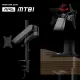 【MSI 微星】MT81 螢幕手臂架 安裝腳架(桌面型/兼容VESA壁掛/可調式氣壓桿)