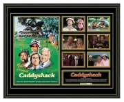 CADDYSHACK 1980 CHEVY CHASE SIGNED POSTER PHOTO LE FRAMED MEMORABILIA