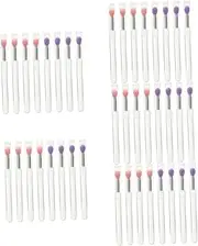 Ipetboom Sets Eyes Lips Makeup Tool Silicone Makeup Applicator Brush Set Easy Application for Enthusiasts Pcs