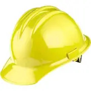 Bullard C30 Classic Slotted Cap Yellow Ratchet Suspension 6 point Hard Hat Safet