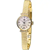 在飛比找Yahoo奇摩購物中心優惠-Rosemont 玫瑰錶巴黎1925系列 時尚腕錶-白x金/