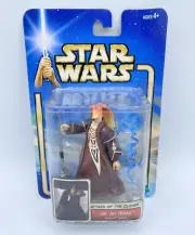 ACTION FIGURE STAR WARS HASBRO 2002 ATTACK OF THE CLONES JAR JAR BINKS GUNGAN