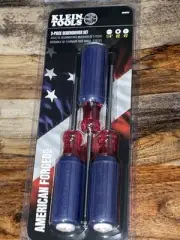 Klein Tools 8544374 3 Piece Screwdriver Set AMERICAN FORGED