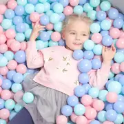 Toddly Colourful Odyssey Ball Pit Balls in Macaron Medley & Candy Carnival