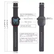 Metronome Watch Metronome Wristwatch Multifuntion Music Practice Tool