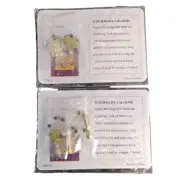 Wine Glasses Stemware Charms Cooking Club of America Lot of 2 - 2 pc Packages