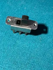 Slide switch, DPDT, panel and/or PCB mount, standard size, new