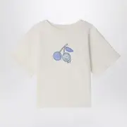 [Bonpoint] T-shirt Faros white in cotton 6 Y White