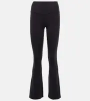 [Alo Yoga] Alo Yoga Airbrush high-rise bootcut pants AU 8 black