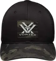 Vortex Pathbreer Pro Cap - Men's, Black Camo, OSFM, 222-18-BCA Men's Hat