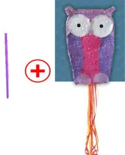 Owl Buho Pinata Piñata PULL STRING OR HIT birthday party games fiesta NEW!!