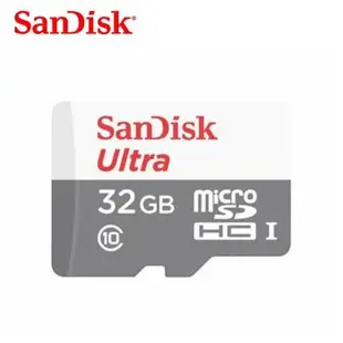 SanDisk ULTRA Micro SDHC 32G/Class10/100MB/s/無轉接卡