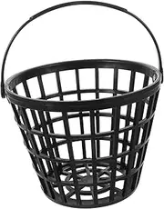 Kisangel Golf Ball Bucket with Handle High Capacity Outdoor Golf Basket for Balls Durable Plastic Storage Bin for Efficient Practice Weather Resistant