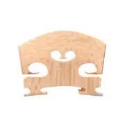 1/2 Violin Maple Bridge Fitted Polished String Parts Fitting Can be Use Directly