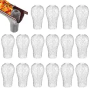 16PCS Gutter Downspout Guards 3 in Downspout Filter Adjustable Aluminium Leaf...