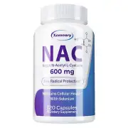 NAC 600mg - N-Acetyl Cysteine,Antioxidant,Radical Protection Respiratory Health