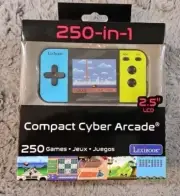 Lexibook JL2377 Compact Cyber Arcade Portable Console, 250, LCD, Battery Operate
