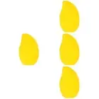4pcs Ice Face Roller Mango Shape Facial Ice Roller Silicone Ice Roller For Face