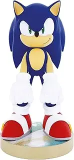 Cable Guys - Modern Sonic The Hedgehog Gaming Accessories Holder & Phone Holder for Controller (Xbox, Play Station, Nintendo Switch) & Phone (iPhone, Samsung Galaxy, Google Pixel)”