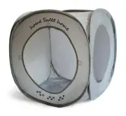 Home Sweet Home Pop Up Cat Cube. A Collapsible Indoor Cat House. Covered Pet ...