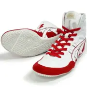 ASICS Wrestling Shoes 1083A001 EX-EO TWR900 White×White×Red A533