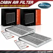 2Pcs Activated Carbon Cabin Air Filter for Mazda 3 2014-2018 6 14-21 CX-5 13-22 (for: Mazda)