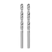 2pcs 2.4mm C3/K10 Tungsten Carbide Precision Straight Shank Twist Drill Bit