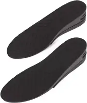 Height Increase Adjustable Elevator Shoe Lift Insoles for Men 1 or 1.5 Inch New
