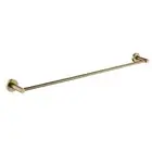 900mm Pentro Brushed Yellow Gold Single Towel Rail