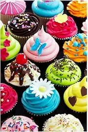 500 Pieces Assorted Cupcake Jigsaw Puzzle for Adults and Kids Big Size Gift Idea