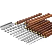 Woodworking Chisels HSS Roughing Bowl Gouge Walnut Handle Wood Turning Tools