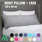 Aus Made Body Pillow Long Full Maternity Pregnancy Support Cotton Cover