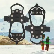 Cleats Overshoe Ice Snow Shoes Spikes Anti Slip Crampons Ice Grippers