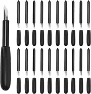 20PCS Premium Deep Point Bldee Compatible with Cricut Maker/Maker 3 Cutting Mach