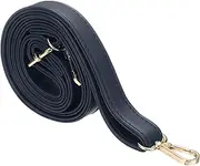 uxcell Leather Purse Strap Replacement Crossbody, 27.6-51.2 Inch Adjustable Bag Strap Purse Straps for Women Crossbody Bags Shoulder Bag Handbag, Dark Blue