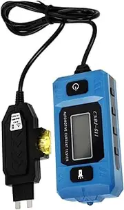 Car Fuse Tester Digital Automotive Electric Amp for Leak Detection Battery Design Ensures Safe Driving Experience Compact and Portable Tool for Vehicle Maintenance