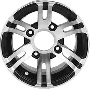 shenruifa 10 Inch ATV Wheel Rim, Universal High Strength ATV Aluminum Alloy Rim for ATVs Go Karts Cart 4 Wheel Vehicles (Rear Wheel)