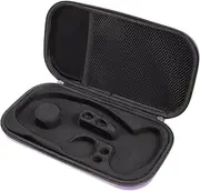 CHILDWEET 1Pc Stethoscope Carrying Bag with Mesh Pocket Nurse Accessory Organizer for Home Use Zipper Closure Convenient Travel Storage
