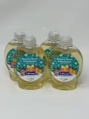 4 Pack Softsoap Liquid Hand Soap-Sugar Cookie-Sparkly Bows & Mistletoe 7.5 OZ Ea