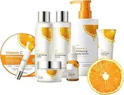 VC Skincare Set 12 pcs, Skin Care Sets&Kits for Moisturizing, Mothers Day Gifts