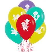 Dino Ranch Latex Balloons (Pack of 6)