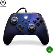 PowerA Advantage Wired Controller for Xbox Series X-S - Blue Sparkle