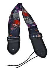 Jack Sparrow Black Pearl Guitar Strap Bass Acoustic Electric Johnny Depp Pirates