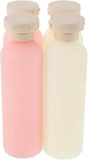 Ciieeo 4pcs Plastic Travel Shampoo Bottle or Mini Lotion Bottles Lotion Bottles Empty Body Wash Bottle